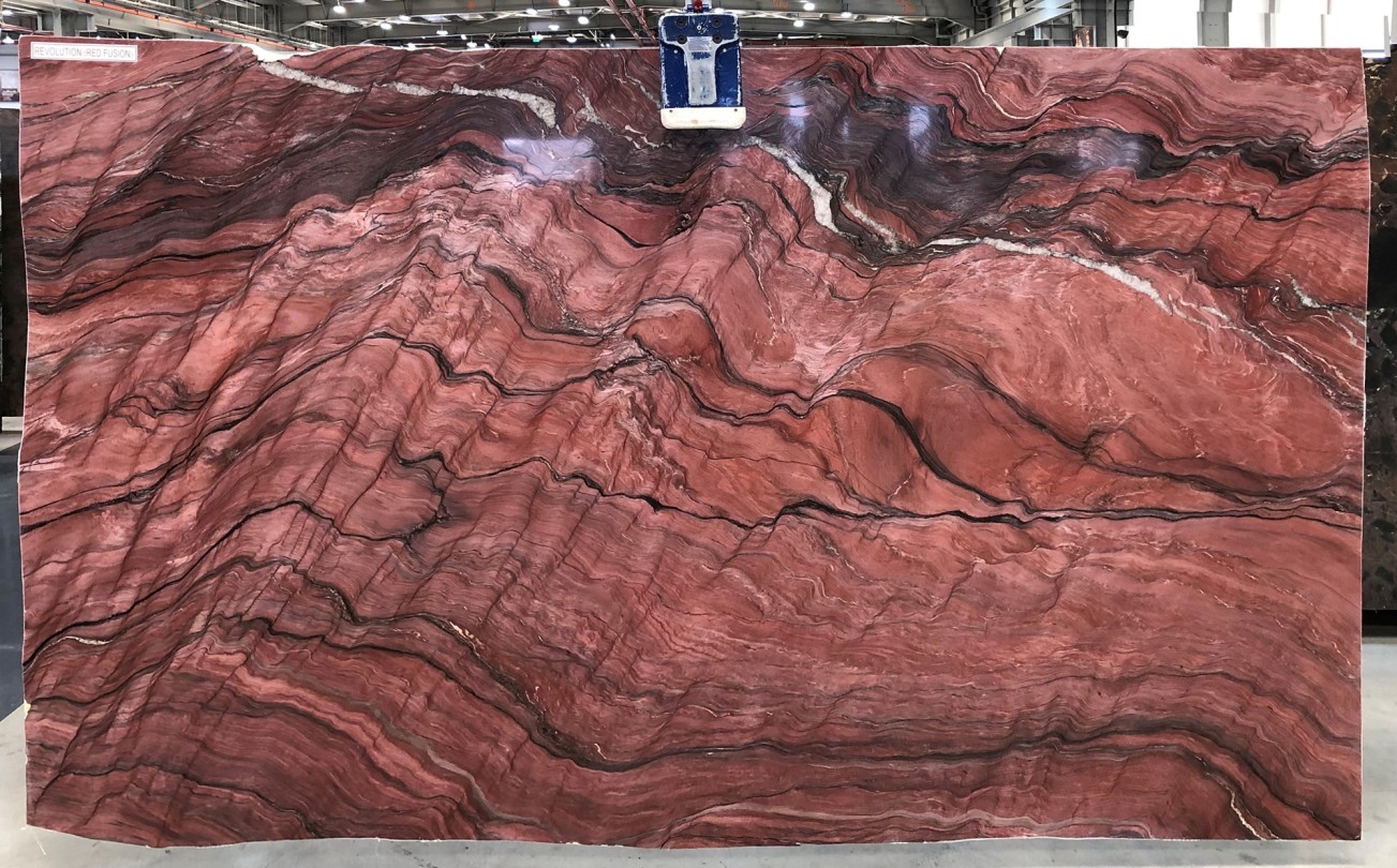 ĐÁ GRANITE ĐỎ VÂN SÓNG LỬA (FUSION RED)